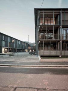 Gold: Wohnüberbauung Maiengasse in Basel Bild: Kuster Frey